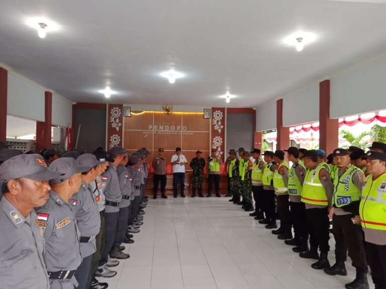 Koramil 0825/20 Songgon Produktif Gelar Apel Persiapan Pengamanan Tour De Banyuwangi Ijen 2025