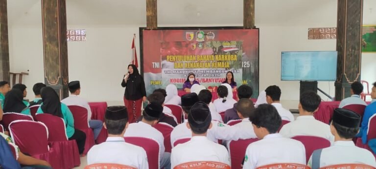 Kodim Banyuwangi Gelar Penyuluhan Bahaya Narkoba