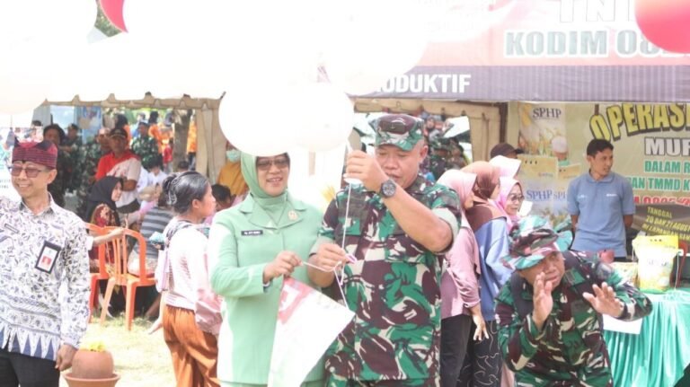 TMMD 125 Banyuwangi Ditutup, Brigjen TNI Ramli Buka Stand UMKM