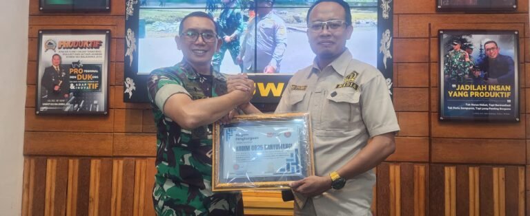 Lintas Jatim Apresiasi Kodim 0825/Banyuwangi di Hari Ulang Tahun Media Ke 10 Tahun
