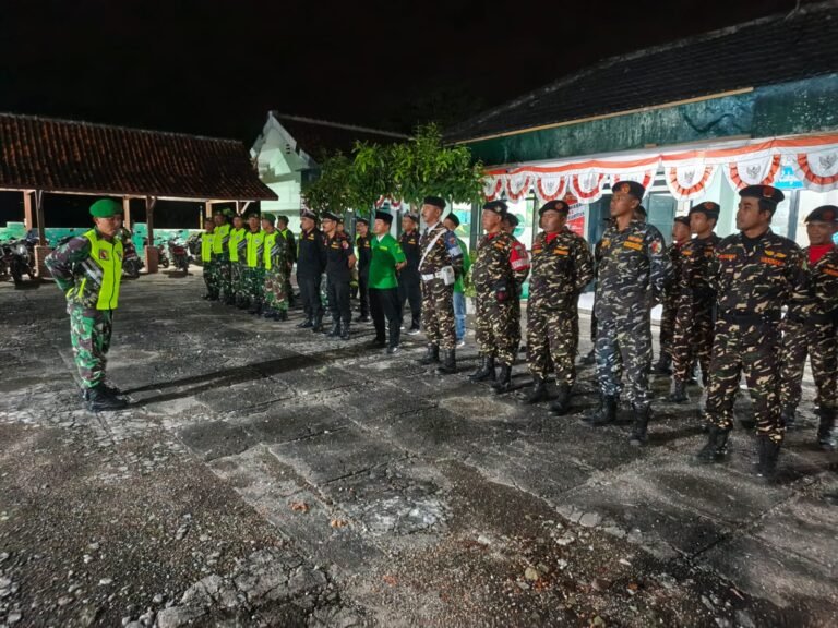 Apel Gabungan Skala Besar TNI, Banser, GP Ansor, dan Pecalang Wujudkan Sinergi Keamanan dan Kebersamaan