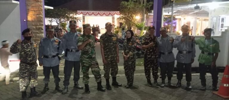 Kolaborasi TNI dan Banser Amankan Paspan Bersholawat dalam Maulid Nabi Muhammad SAW