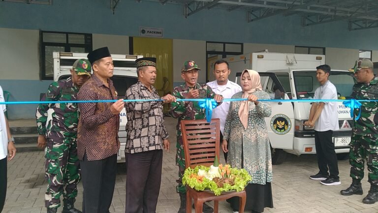 Koramil 0825/20 Songgon Dukung Launching Dapur SPPG Yayasan Rizquna Sambungrejo Desa Bayu