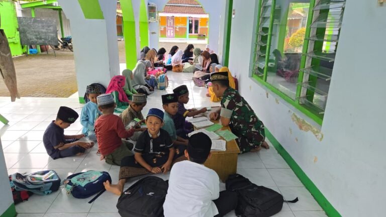 ‎Pembinaan Mental Spiritual di TPQ Al Amin TMMD ke-126