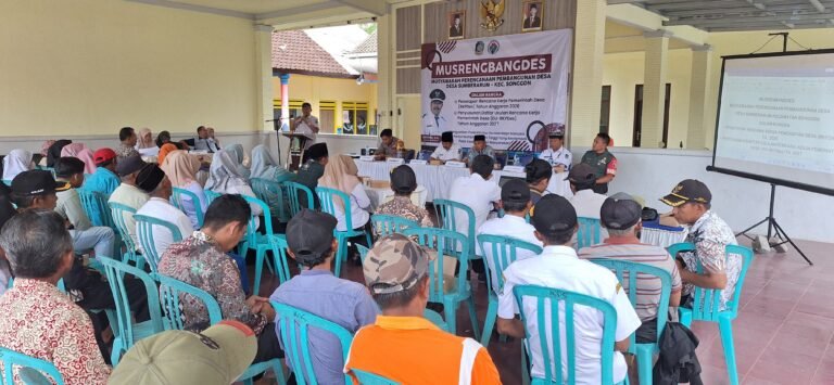 Babinsa Koramil Songgon Kawal Musrenbangdes: Wujud Nyata Sinergi TNI Dalam Pembangunan Desa