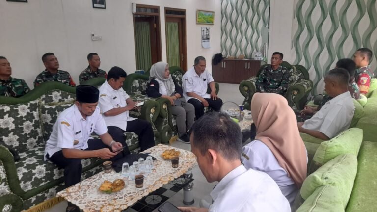 Danramil Songgon Pimpin Rakor Strategis: Semua Desa Sepakat Alokasikan Lahan Untuk KDKMP