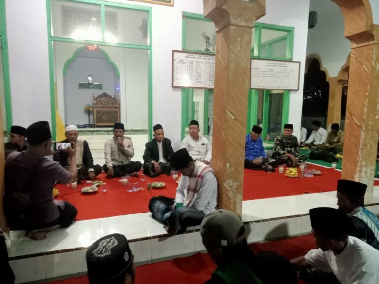 Komandan Koramil Songgon Pimpin Kegiatan Safari Ramadhan, Forpimka Dan Ormas Islam Kompak Jaga Spiritualitas Di Songgon