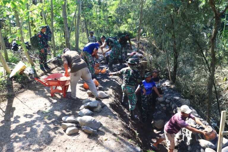 Satgas TMMD ke-128 Tahun 2026 Libatkan 107 Personel TNI dari Tiga Matra.