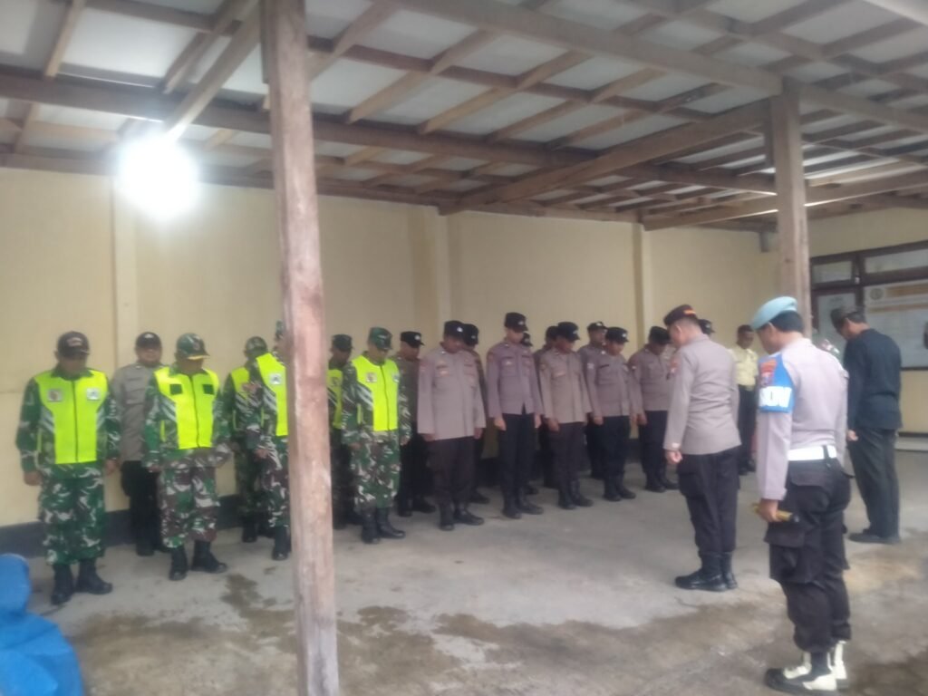 Koramil Songgon Bersatu dengan Polsek dan Satpol PP, Kawal Malam Sakral 1 Muharram 1448 H dengan Patroli Gabungan
